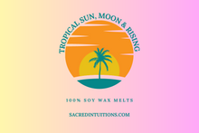 Load image into Gallery viewer, Tropical Sun, Moon &amp; Rising Wax Melts
